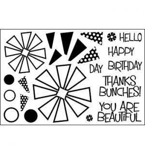 crazy4daisies Clear Stamp Set