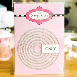 ONLY Stitched Circles Die Set