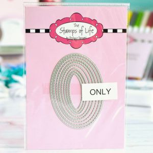 ONLY Stitched Oval Dies
