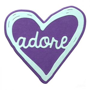 Adore Heart Die Set