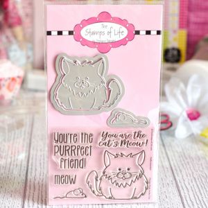fluffycatpudgie4 Clear Stamp Set