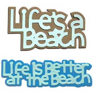 Life's a Beach Die Set