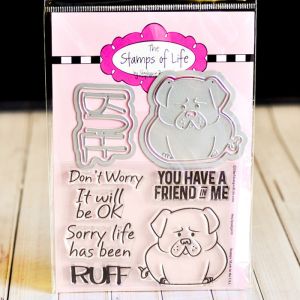 dog3pudgie10 Clear Stamp Set