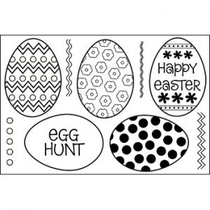 eggs2hunt Clear Stamp Set