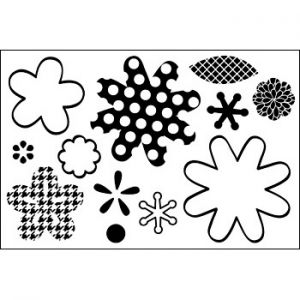flowers2diefor Clear Stamp Set