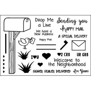happymail2stamp Clear Stamp Set
