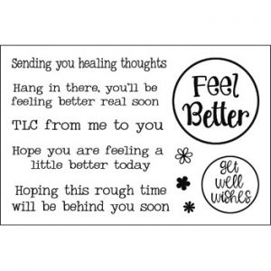 healingthoughts2stamp Clear Stamp Set