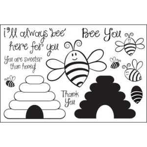 hive4bees Clear Stamp Set