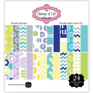 Friend Collection Patterned Paper Pad