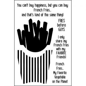 patterns4frenchfries Clear Stamp Set