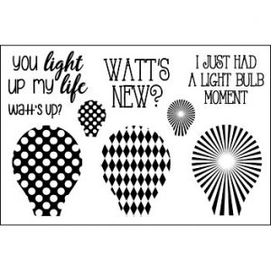patterns4lightbulbs Clear Stamp Set