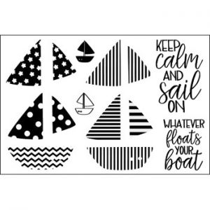 patterns4sailboats Clear Stamp Set