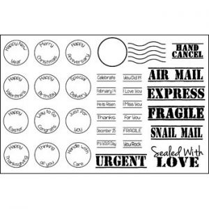 postmarks2stamp Clear Stamp Set