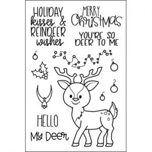 reindeer2stamp Clear Stamp Set