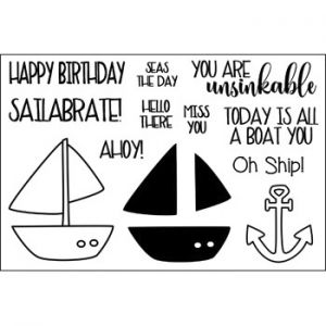 sailboat2stamp Clear Stamp Set