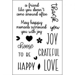 sayings4wreath Clear Stamp Set
