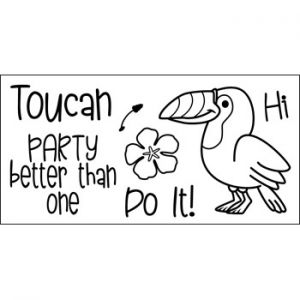 toucan2stamp Clear Stamp Set