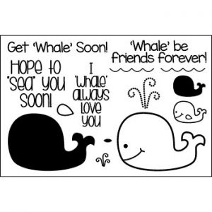 whale2stamp Clear Stamp Set
